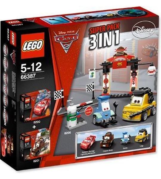 Lego 66387 Superpack 3 in 1 Lego Cars