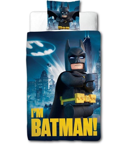 LEGO 406998 Dekbedhoes I'm Batman 135x200cm, 80x80cm