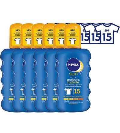 Nivea Sun Protect And Hydratatie Zonspray Factorspf15 Voordeelverpakking