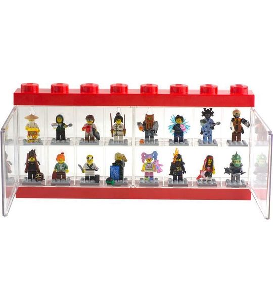 LEGO 4066 Display Gevuld met 16 Ninjago Minifiguren