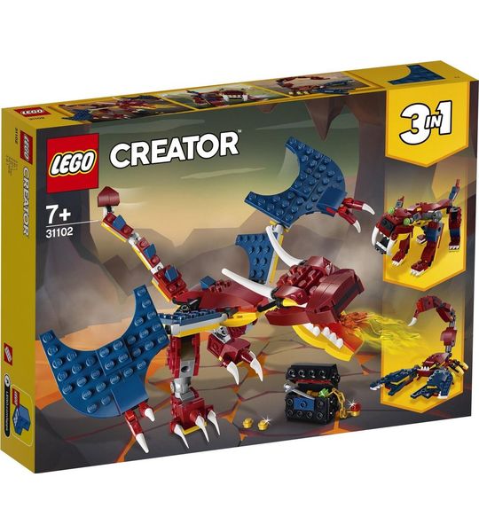 LEGO Creator Vuurdraak - 31102