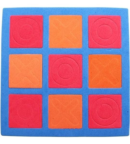 boter, kaas en eieren 15,5 x 15,5 cm blauw