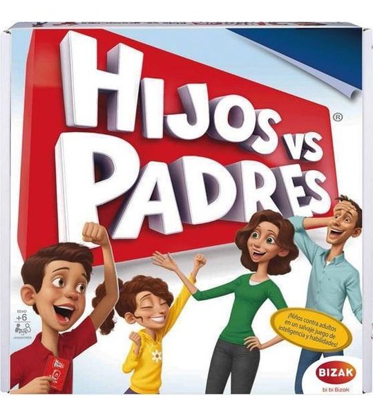 Bordspel Hijos Vs Padres Bizak (ES)