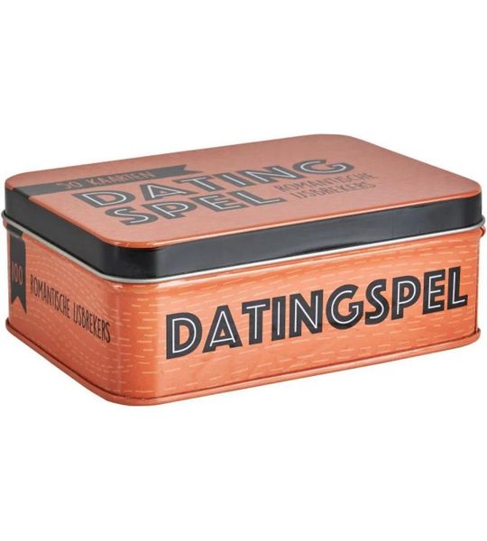 Dating spel in blik - drankspel - studenten - drinken