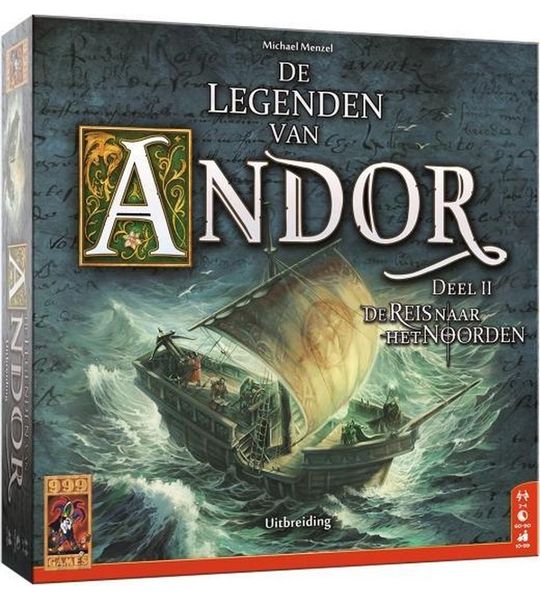 bordspel De Legenden van Andor: Reis naar Noorden
