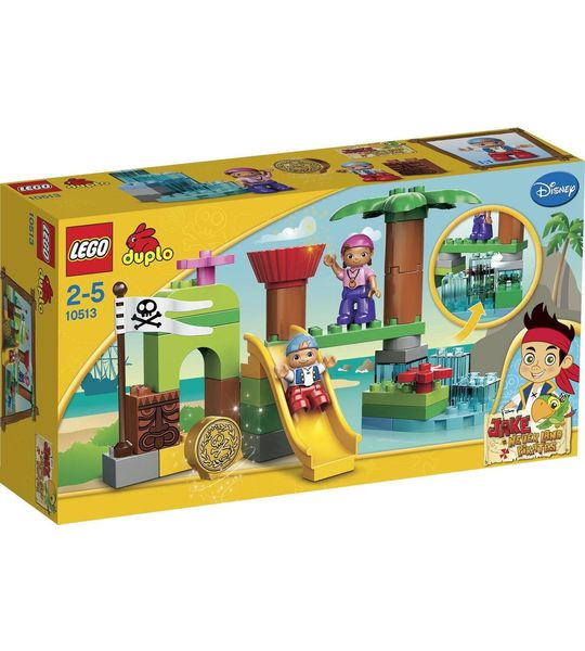 LEGO DUPLO Jake en de Nooitgedachtland Piraten Nooitgedachtland Schuilplaats - 10513