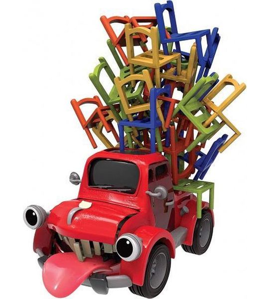 behendigheidsspel Pick Up Pete junior rood 25-delig