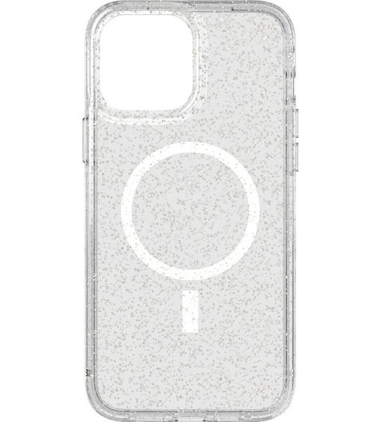 Tech21 Evo Sparkle Apple iPhone 13 Pro Max Back Cover met MagSafe Zilver