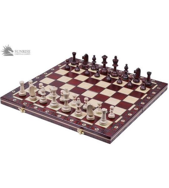 Consul - schaakbord met schaakstukken – Schaakspel -49x49cm.