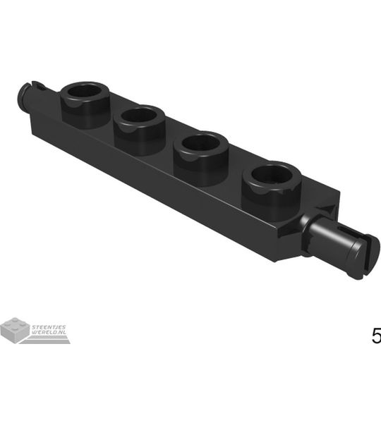 LEGO 2926 Zwart 50 stuks