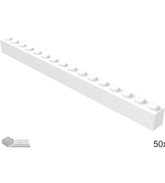 LEGO 2465 Wit 50 stuks