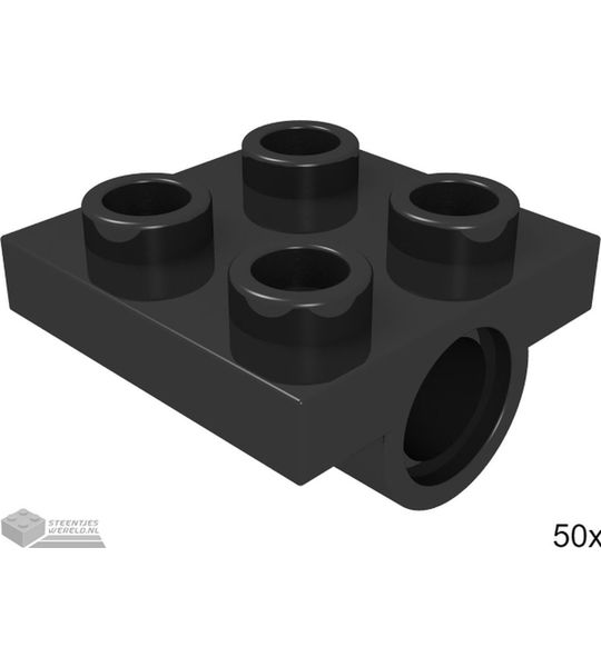 LEGO 2444 Zwart 50 stuks