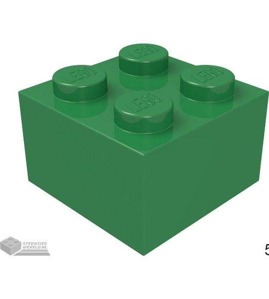 LEGO 3003 Groen 50 stuks