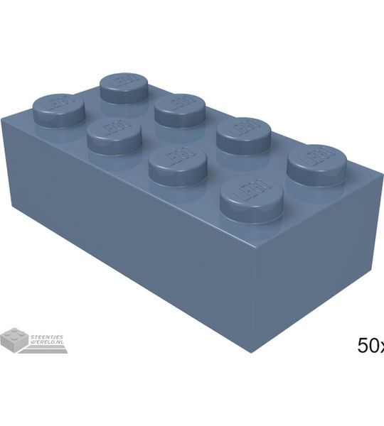 LEGO 3001 Zandblauw 50 stuks