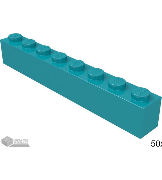 LEGO 3008 Donker Turquoise 50 stuks