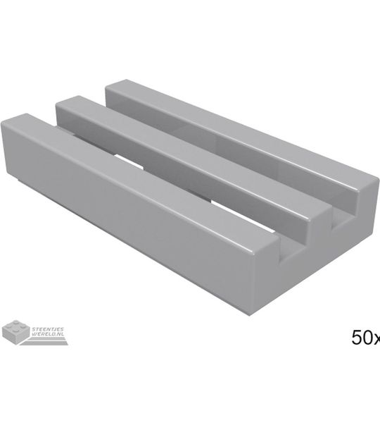 LEGO 2412b Licht blauwgrijs 50 stuks