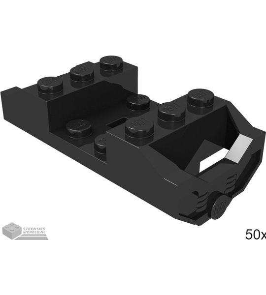 LEGO 2878 Zwart 50 stuks
