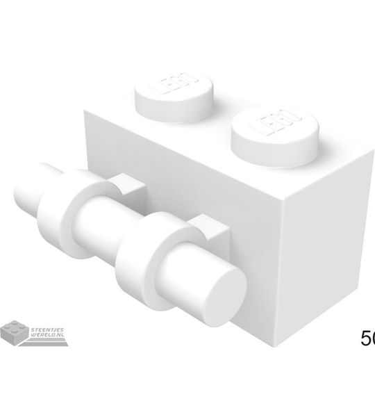 LEGO 30236 Wit 50 stuks