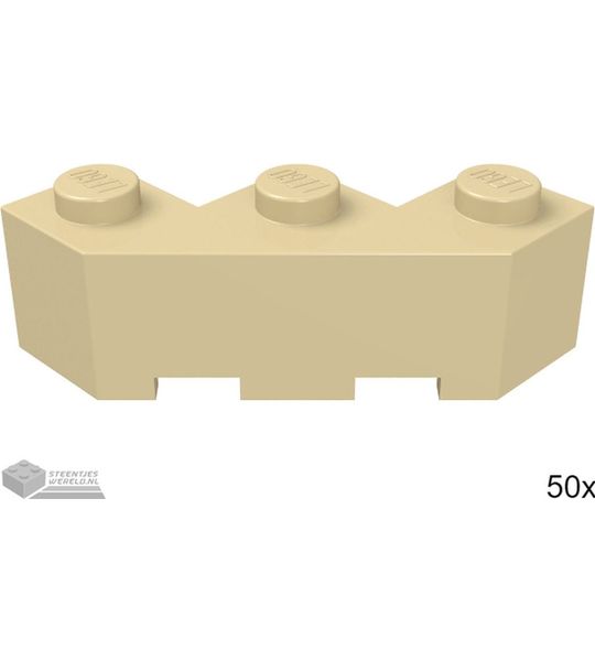 LEGO 2462 Tan 50 stuks