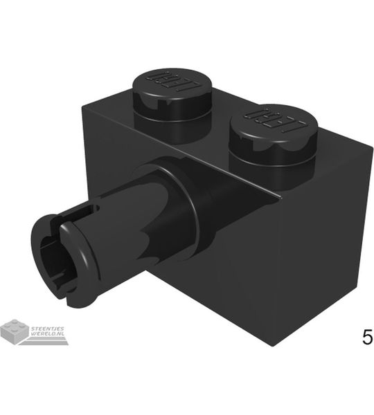 LEGO 2458 Zwart 50 stuks