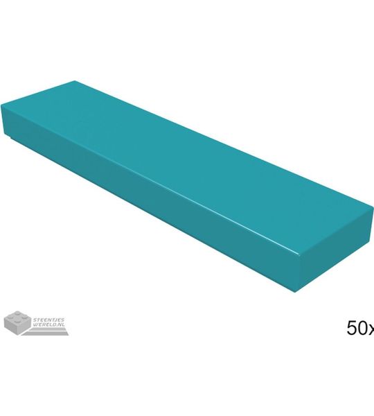 LEGO 2431 Donker Turquoise 50 stuks