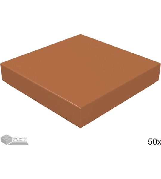 LEGO 3068b Donker oranje 50 stuks