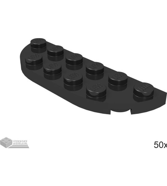 LEGO 18980 Zwart 50 stuks