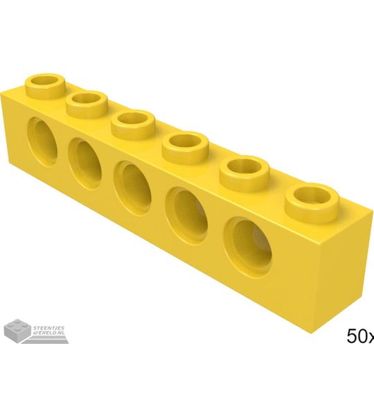 LEGO 3894 Geel 50 stuks
