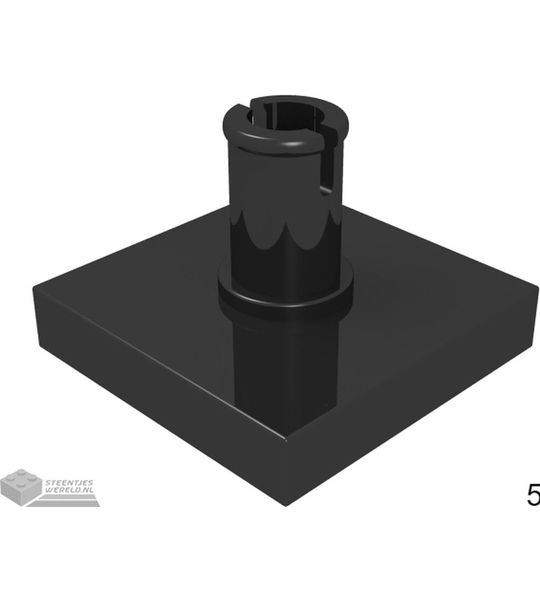 LEGO 2460 Zwart 50 stuks