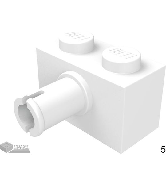 LEGO 2458 Wit 50 stuks