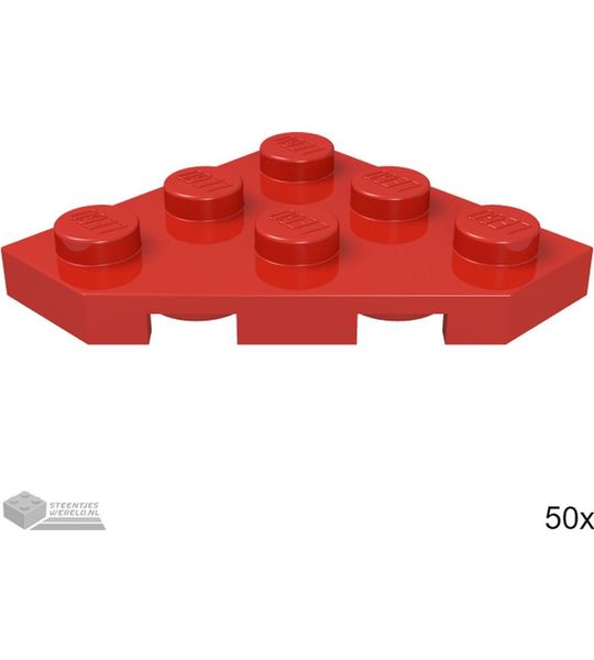 LEGO 2450 Rood 50 stuks