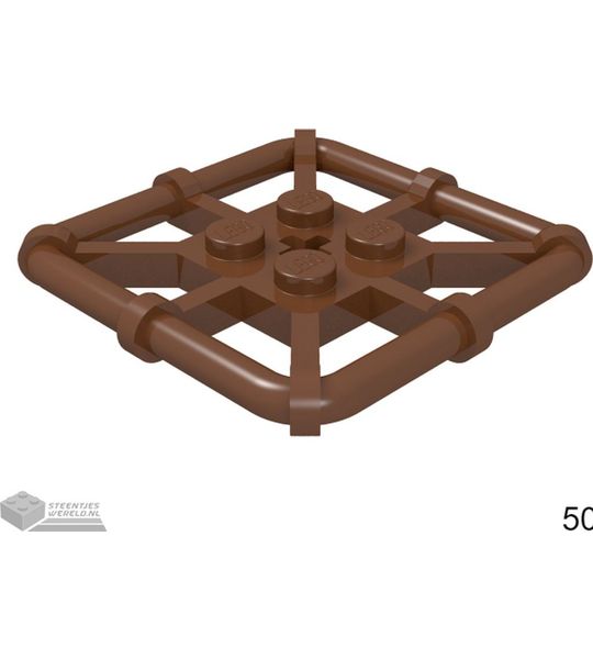 LEGO 30094 Roodbruin 50 stuks