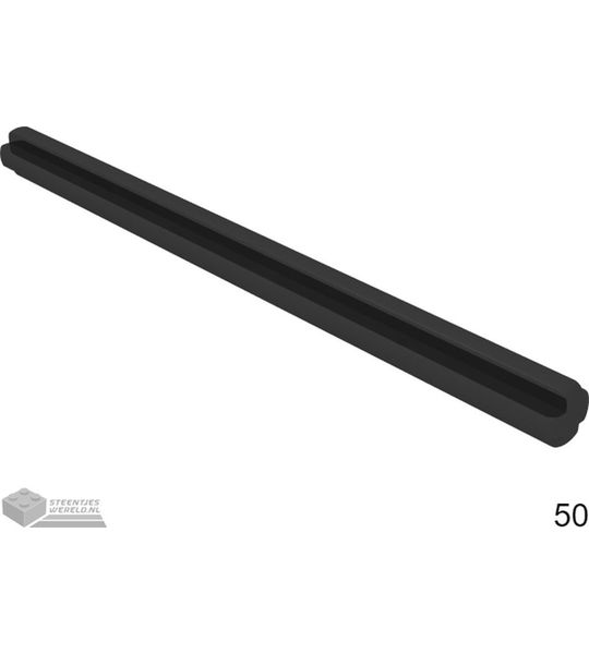 LEGO 3707 Zwart 50 stuks