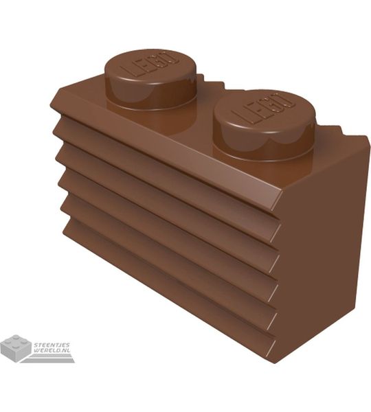 LEGO 2877 Roodbruin 50 stuks