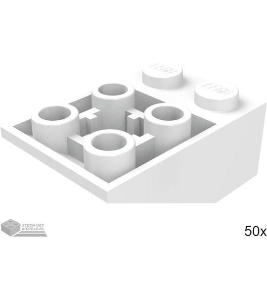 LEGO 3747b Wit 50 stuks