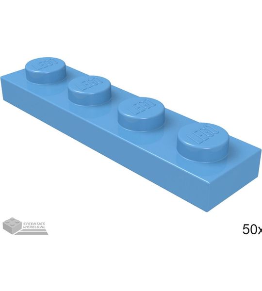 LEGO 3710 Mediumblauw 50 stuks