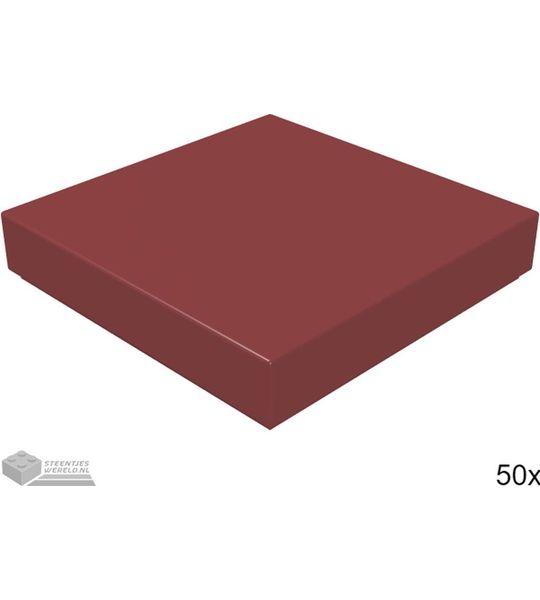 LEGO 3068b Donkerrood 50 stuks