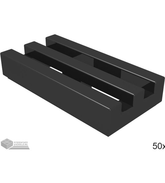 LEGO 2412b Zwart 50 stuks