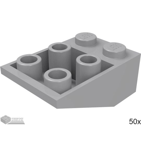 LEGO 3747a Licht blauwgrijs 50 stuks