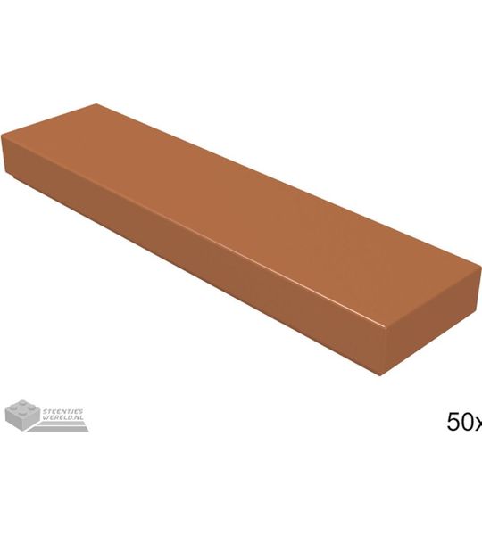 LEGO 2431 Donker oranje 50 stuks