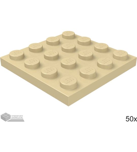 LEGO 3031 Tan 50 stuks