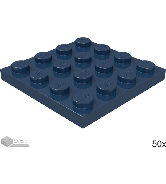 LEGO 3031 Donkerblauw 50 stuks
