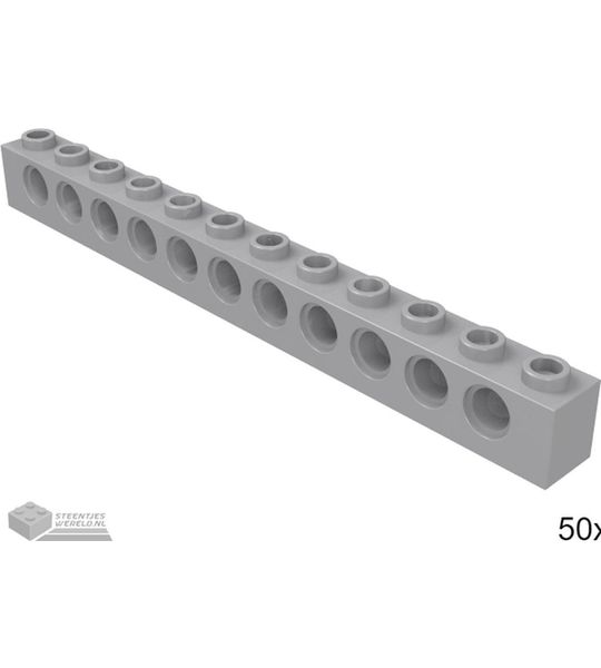 LEGO 3895 Licht blauwgrijs 50 stuks