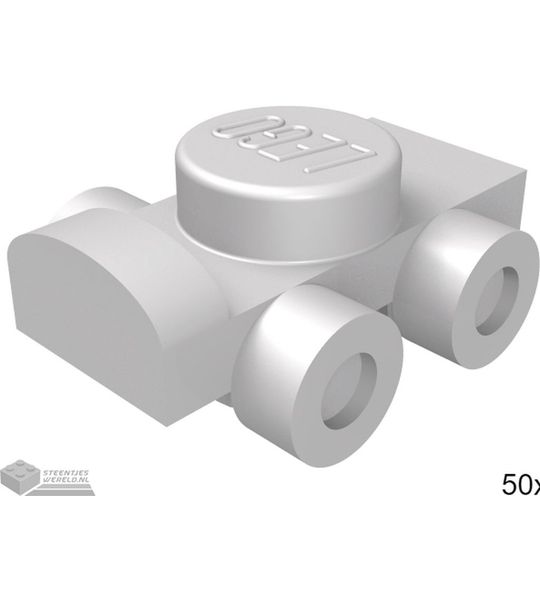 LEGO 11253 Plat zilver 50 stuks