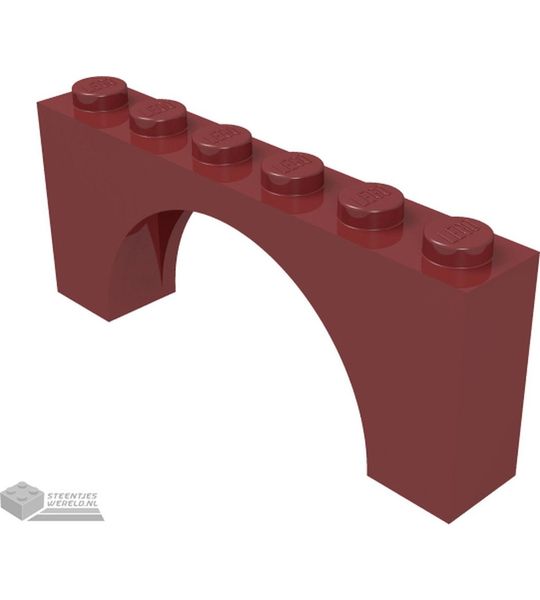 LEGO 15254 Donkerrood 50 stuks