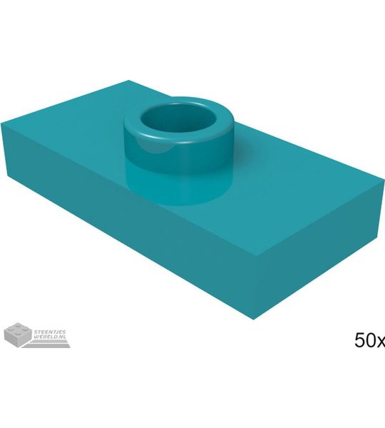 LEGO 15573 Donker Turquoise 50 stuks