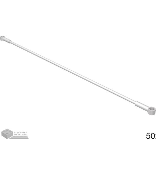 LEGO 27965 Plat zilver 50 stuks
