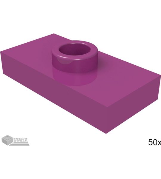 LEGO 15573 Magenta 50 stuks