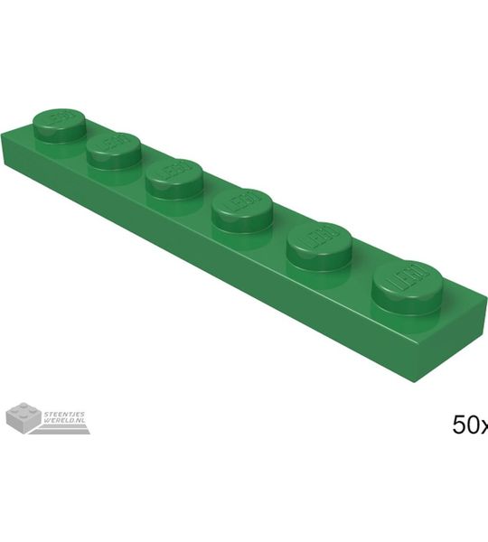 LEGO 3666 Groen 50 stuks