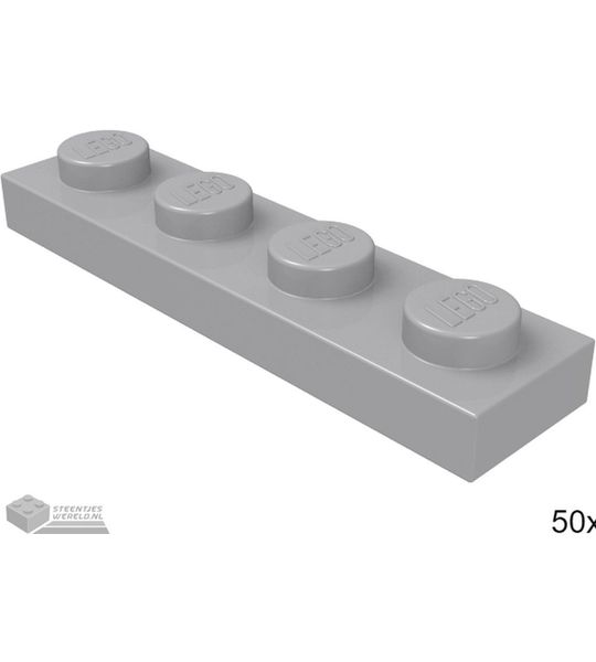 LEGO 3710 Licht blauwgrijs 50 stuks